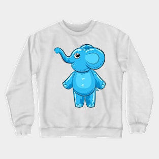 Cute Elephant Crewneck Sweatshirt